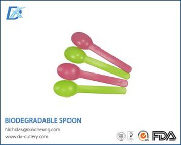 disposable plastic ice cream spoons
