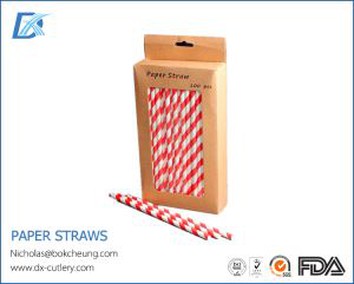 Custom Disposable Paper Straws