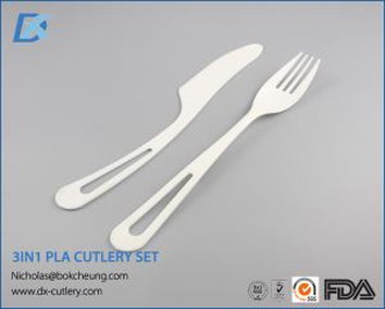Disposable Degradable Plastic Knife And Fork