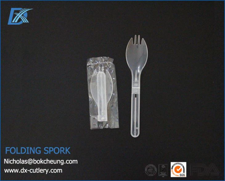 Plastic Folding Spork